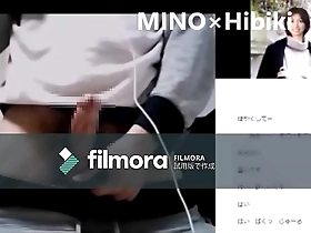 Virtual sex on social media with a Japanese girl named Hibiki