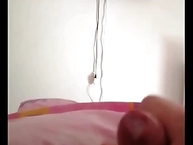 Japanese handjob video – Stroking the monkey