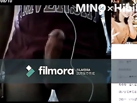 Virtual sex with Japanese girl Hibiki on SNS