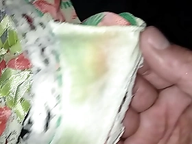 Asian cutie smells her dirty panties and gets horny