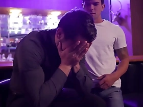 A closeted doctor gets his first gay experience with a hot escort.