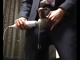 Japanese gay hentai Denma Rymans electrifying performance