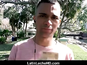 Straight Spanish Latino twink has raw sex with gay man for money in POV video.