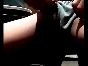 Young Filipino boys solo pleasure in the bathroom