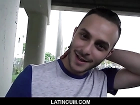 Straight boy gets paid to have sex with gay man on street for POV movie