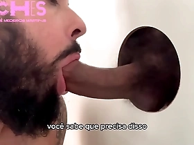 First time at the glory hole: Unshaven mom goes wild