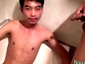 Asian pees in golden shower with big cock twinks in hardcore group session