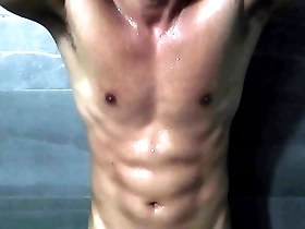 Asian soldiers interrogation turns into a BDSM role play in a hot and steamy scene.