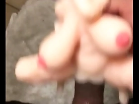 Enjoying with a new small Japanese sex doll