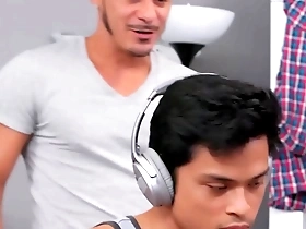 Asian hunk Max Blairwood has a bubble butt that his roommate Cesar Xes just can’t get enough of.