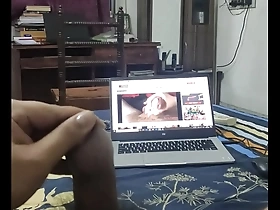 This is a solo performance of an Indian man with a big cock and hairy foreskin.