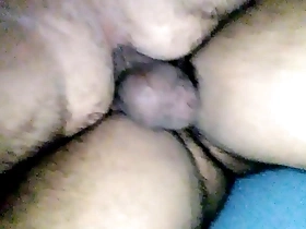 Gay couple having sex.