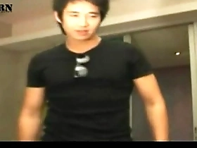 Asian model number 4 in gay porn video.