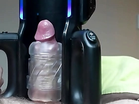 Solo European guys big cock orgasm with sex toys