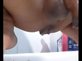 Outdoor nudity, panty fetish and water bottle insertion in Myanmar gay scene.