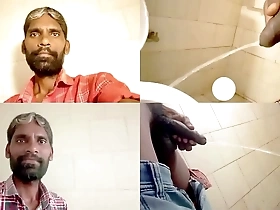 Rajesh Playboys steamy bathroom scenes: pissing, massaging, and rubbing