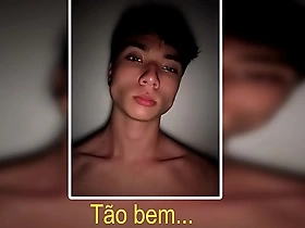 Solo boys sensual performance in Japanese-themed porn video