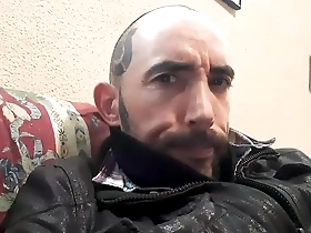 Spanish gay masturbates and pleasures himself.