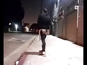 Gay Latino with a nice ass offering anal in the street