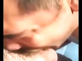 A married man gets oral pleasure from a professional cock sucker
