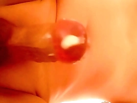 Gay Japanese man enjoys a handjob with a great cumshot