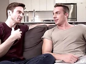 Linus Grays first time on camera: hot gay anal and blowjob scene