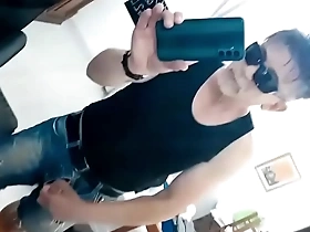 Beautiful girlfriend rides big dick in a hot homemade video.