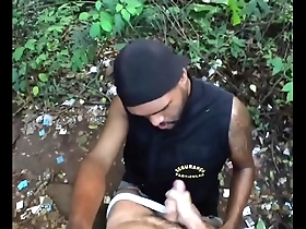 I was in the park and I saw a man who was pleasuring himself in front of me and I decided to give him a blowjob.