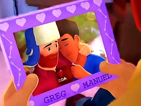 Short gay animated film made in Spain, OUT (2020)