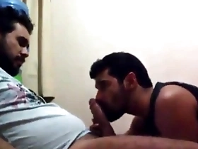 Marcos Goiano and Pedro Barbudinho in hot gay action